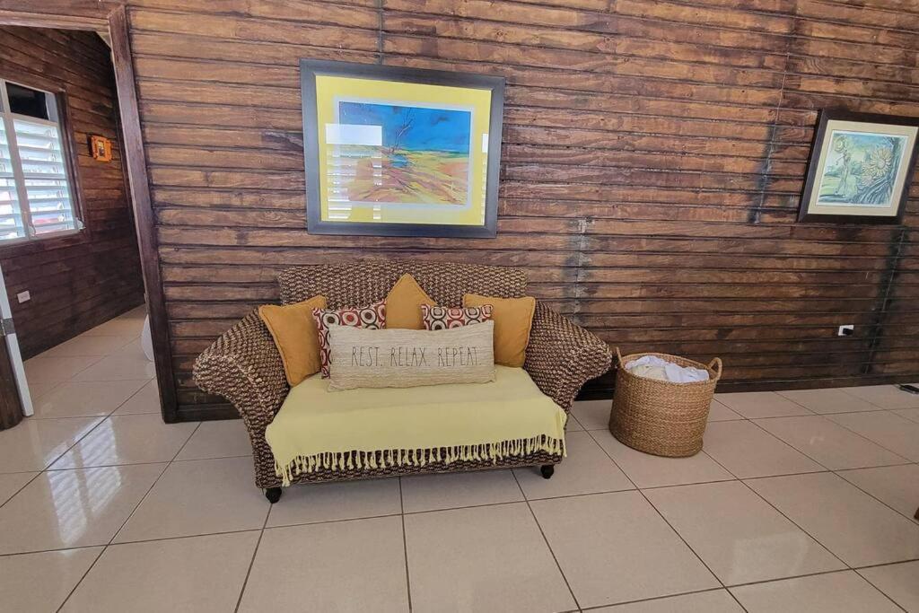 “La Choza” Beach Cabin En El Poblado De Boqueron Cabo Rojo Exteriör bild